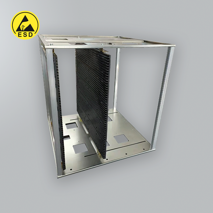 PCB Magazine Rack ESD (535 x 530 x 570mm) Screw Adjustment version PCB Magazine Rack ESD (535 x 530 x 570mm) Screw Adjustment version